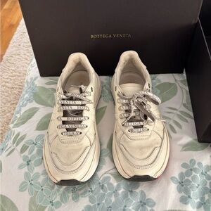 Bottega Veneta Cream Women's Sneakers